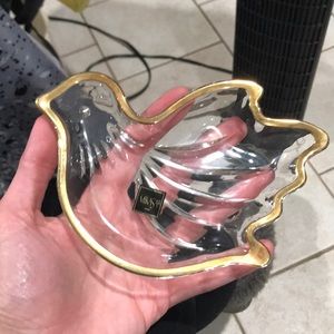 Mikasa Crystal Dove Dish